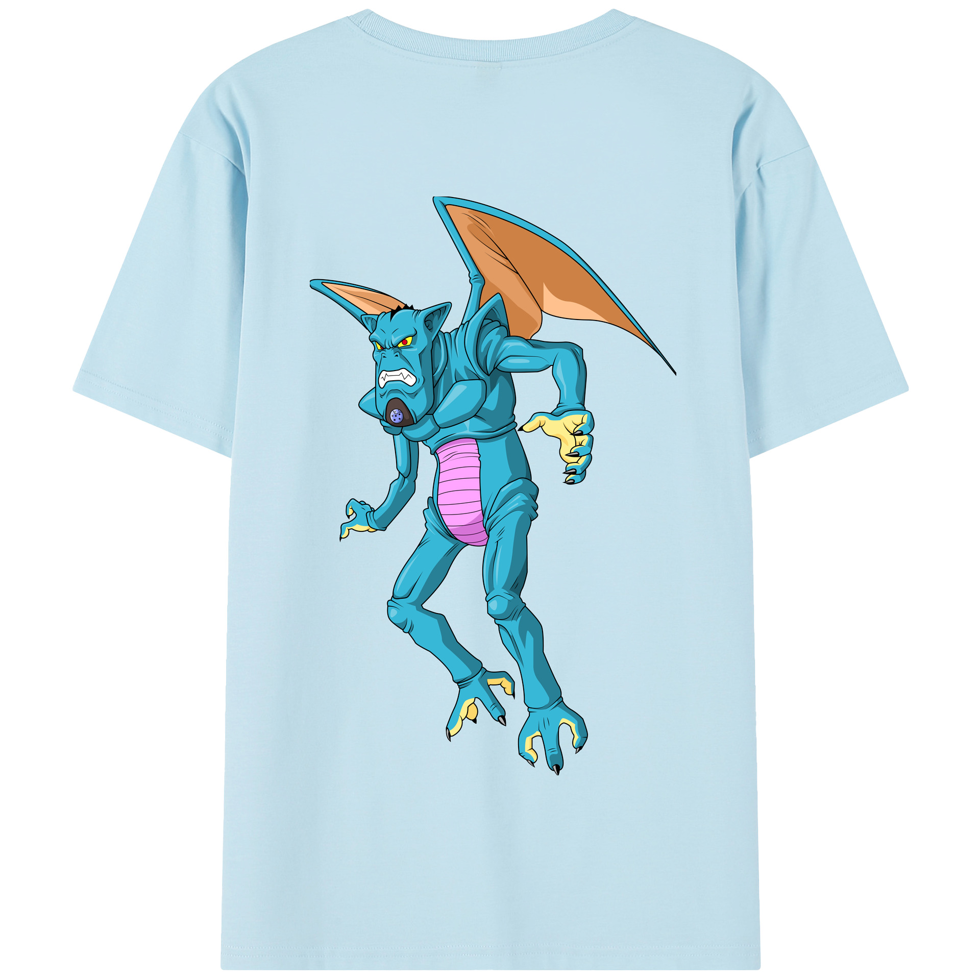（画像用） ドラゴンボール DRAGON BALL 綿100％半袖Tシャツ（背面プリント）